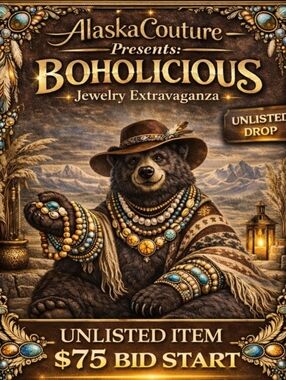 AlaskaCouture's ☀️$75.00 Bid Start☀️ Unlisted Show Stopper Special